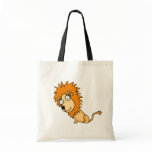 Cartoon Lion Tote Bag