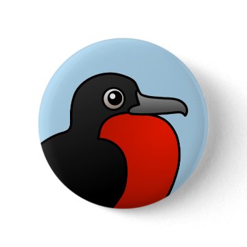 Customizable Magnificent Frigatebird Round Button < Birdorable Birds < Birdorable