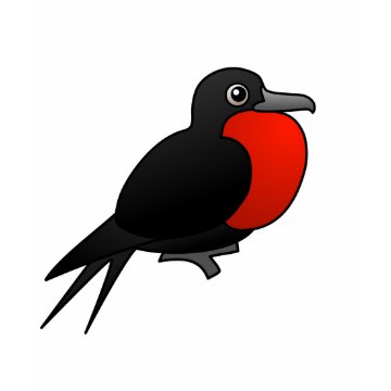 Customizable Magnificent Frigatebird edun LIVE Toddler T-Shirt < Birdorable Birds < Birdorable