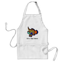 Cartoon Mandarin / Dragonet Fish Apron