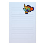 Cartoon Mandarin / Dragonet Fish Customized Stationery