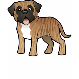 Cartoon Mastiff T-Shirt Cartoon Mastiff T-Shirt
