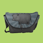 Cartoon Miniature Pig Commuter Bag