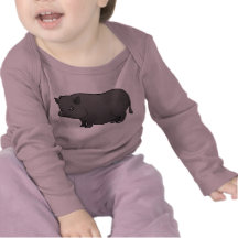 Cartoon Miniature Pig Shirt