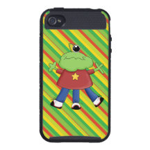 Cartoon Monster iPhone4 skinit cargo case Case For iPhone 4