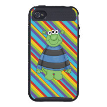 Cartoon Monster iPhone4 skinit cargo case iPhone 4 Cover
