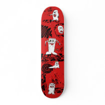 Cartoon Monster Skate Board skateboards by monsterzoo Cartoon Monster Skate Board skateboards