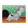 Cartoon Mouse Design Postcard