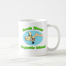 Cartoon mug: Rush Hour Magnetic Island