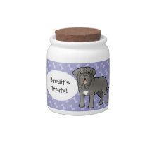 Cartoon Neapolitan Mastiff Candy Dishes