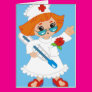 Cartoon Nurse Greeting Cards Cartoon Nurse Greeting Cards