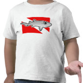 Cute Nurse Shark Diving Flag 