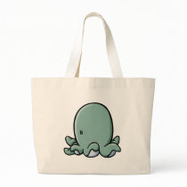 Cartoon Octopus Canvas Bags