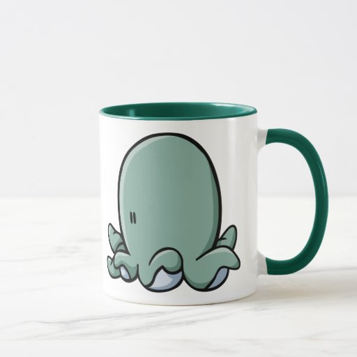 Cartoon Octopus Mug | Zazzle