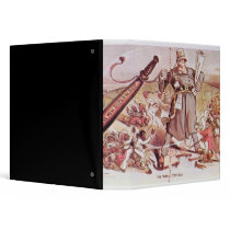 Cartoon of President Roosevelt Binders