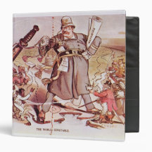 Cartoon of President Roosevelt Binders