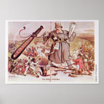 Cartoon of President Roosevelt Posters