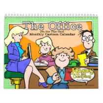 Cartoon Office Calendar calendars