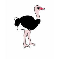 Cartoon Ostrich t-shirts