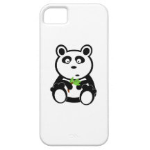 Cartoon Panda Bear iPhone 5 Covers