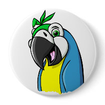 Cartoon Parrot buttons by RandomGames Cartoon Parrot buttons