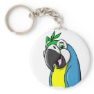 Cartoon Parrot Key Chain