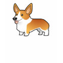 Cartoon Pembroke Welsh Corgi shirt