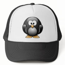 Cartoon Penguin Trucker Hats