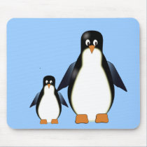 Cartoon Penguin Mousepad mousepads