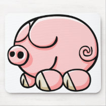 Cartoon Pig mousepads by RandomGames Cartoon Pig mousepads