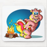 Cartoon Piglet Mouse Mat