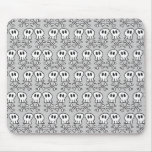 Cartoon Pirate Skulls & Bones Custom Mousepad