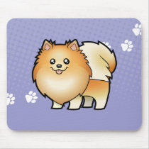 Cartoon Pomeranian Mousepads