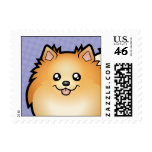 Cartoon Pomeranian Stamps