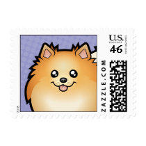 Cartoon Pomeranian Stamps