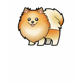 Cartoon Pomeranian shirt