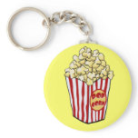 Cartoon Popcorn Bag Keychain