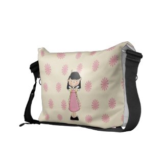 Cartoon Princess Messenger Bag