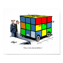 CARtoon print Nissan Cube posters