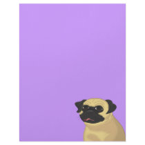 Cartoon Pug Face letterhead by doggydoodles Cartoon Pug Face letterhead