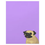 Cartoon Pug Face letterhead