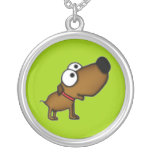 Cartoon Puppy Custom Necklace