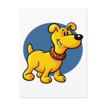 Cartoon Puppy Dog postcards by wizardofdraws Cartoon Puppy Dog postcards