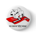 Cartoon puppy pitbull pin buttons