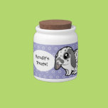 Cartoon Rabbit (floppy ear smooth hair) Candy Jar