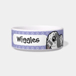 Cartoon Rabbit (floppy ear smooth hair) Cat Water Bowl
