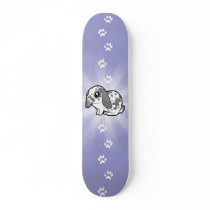Cartoon Rabbit (floppy ear smooth hair) Skate Boards