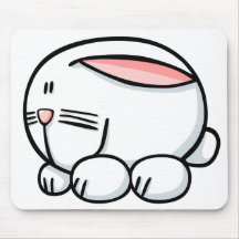 Cartoon Rabbit Mouse Mats