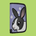 Cartoon Rabbit (uppy ear smooth hair) Folio Planners