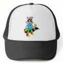Cartoon Raccoon hats
